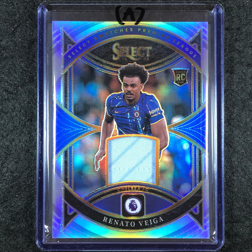 2024-25 Select EPL RENATO VEIGA Select Swatches Rookie Jersey Relic #RV (A)