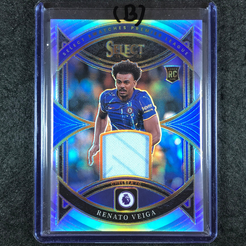 2024-25 Select EPL RENATO VEIGA Select Swatches Rookie Jersey Relic #RV (B)
