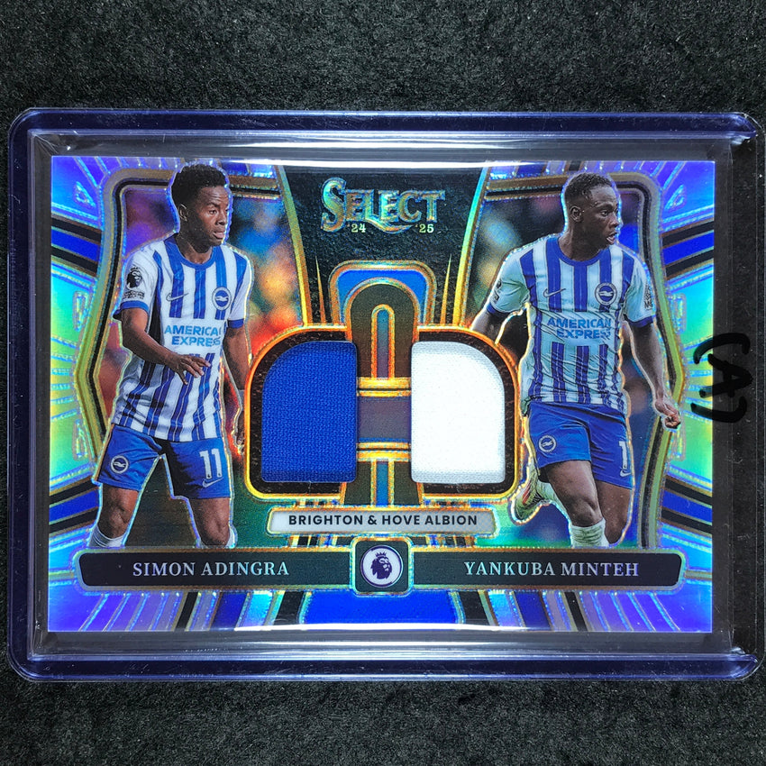 2024-25 Select EPL SIMON ADINGRA YANKUBA MINTEH Dual Swatches Jersey #BHA (A)
