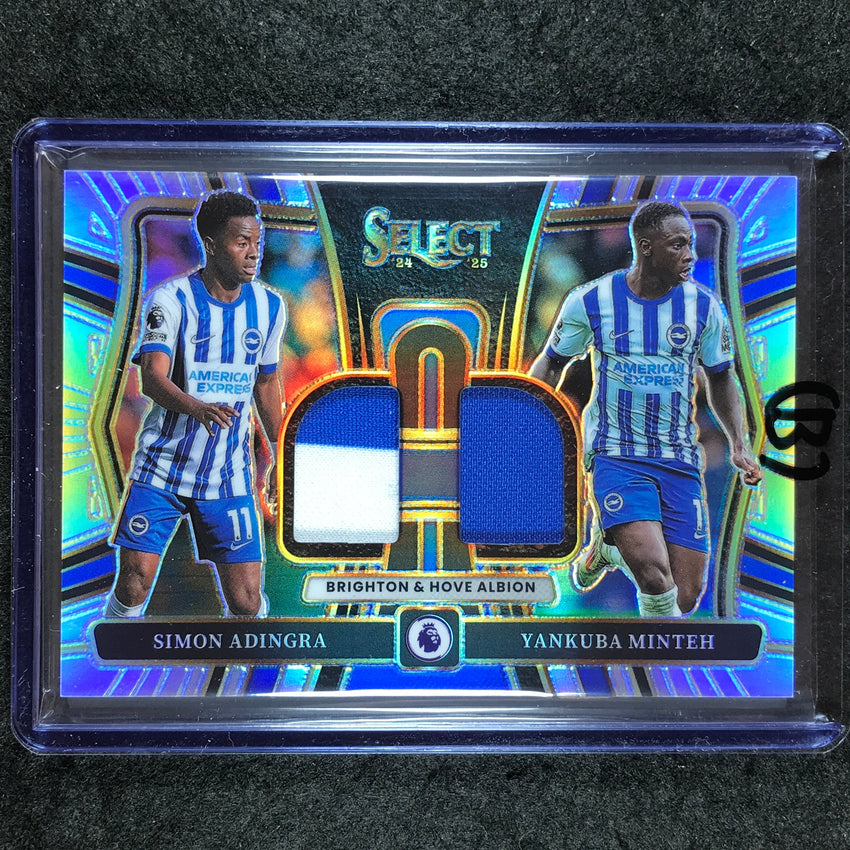 2024-25 Select EPL SIMON ADINGRA YANKUBA MINTEH Dual Swatches Jersey #BHA (B)