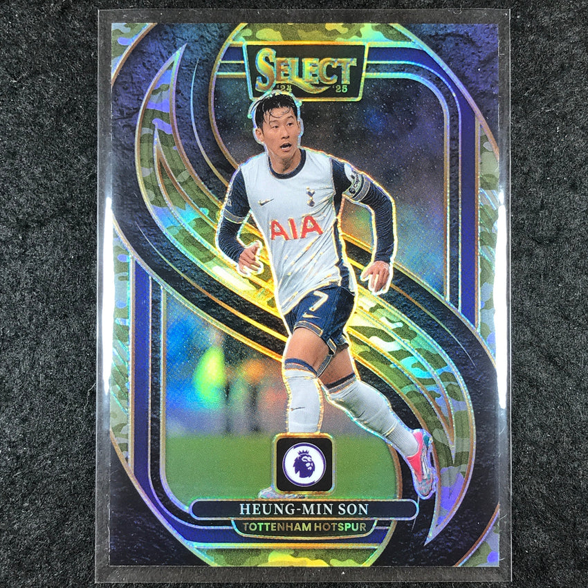 2024-25 Select EPL HEUNG-MIN SON Mezzanine Camo /150 #107