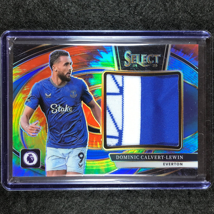 2024-25 Select EPL DOMINIC CALVERT-LEWIN Jumbo Swatches Patch Tie-Dye 18/25