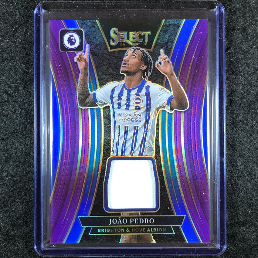 2024-25 Select EPL JOAO PEDRO Select Memorabilia Jersey Relic Purple 1/49