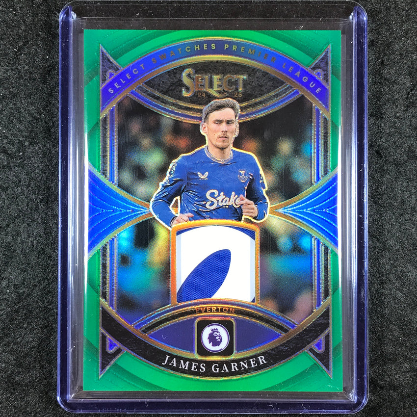 2024-25 Select EPL JAMES GARNER Select Swatches Patch Relic Green 5/5