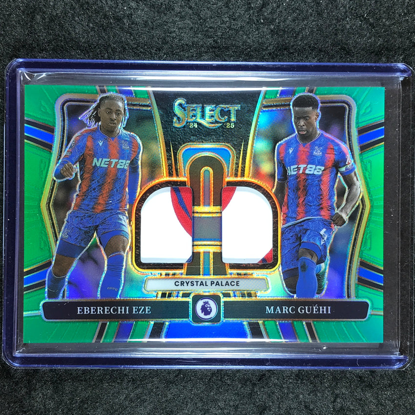 2024-25 Select EPL EBERECHI EZE MARC GUEHI Dual Swatches Patch Relic Green 4/5