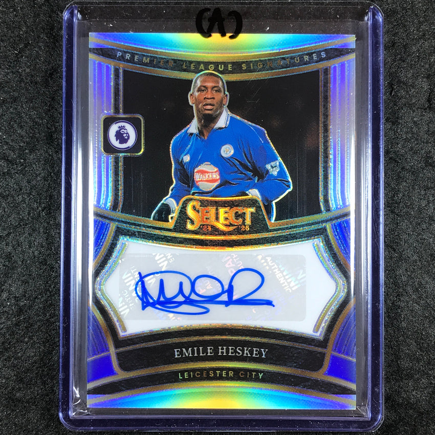 2024-25 Select EPL EMILE HESKEY Signatures Auto Silver Prizm #EH (A)