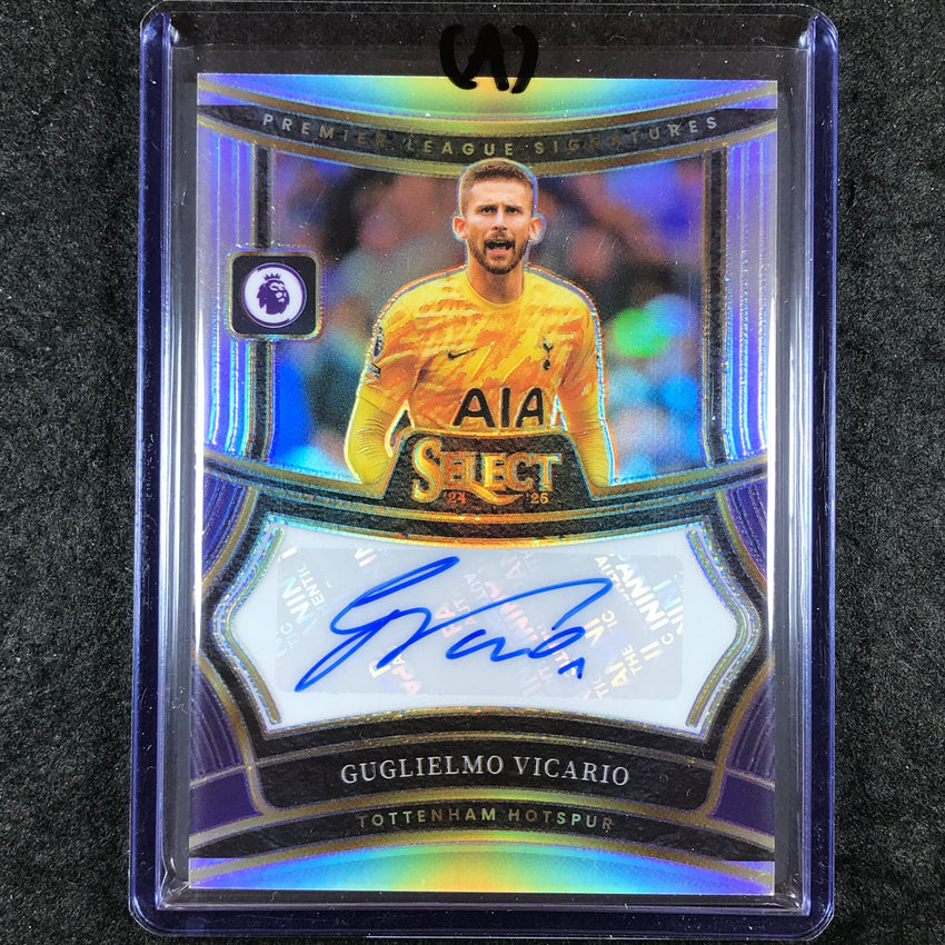 2024-25 Select EPL GUGLIELMO VICARIO Signatures Auto Silver Prizm #GV (A)