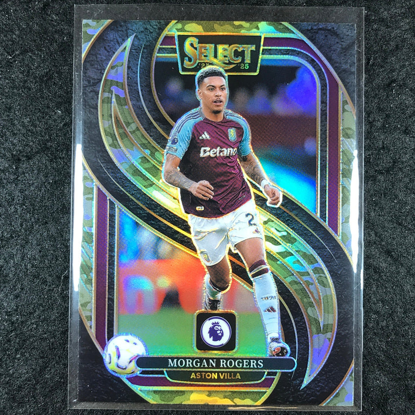 2024-25 Select EPL MORGAN ROGERS Mezzanine Camo /150 #113