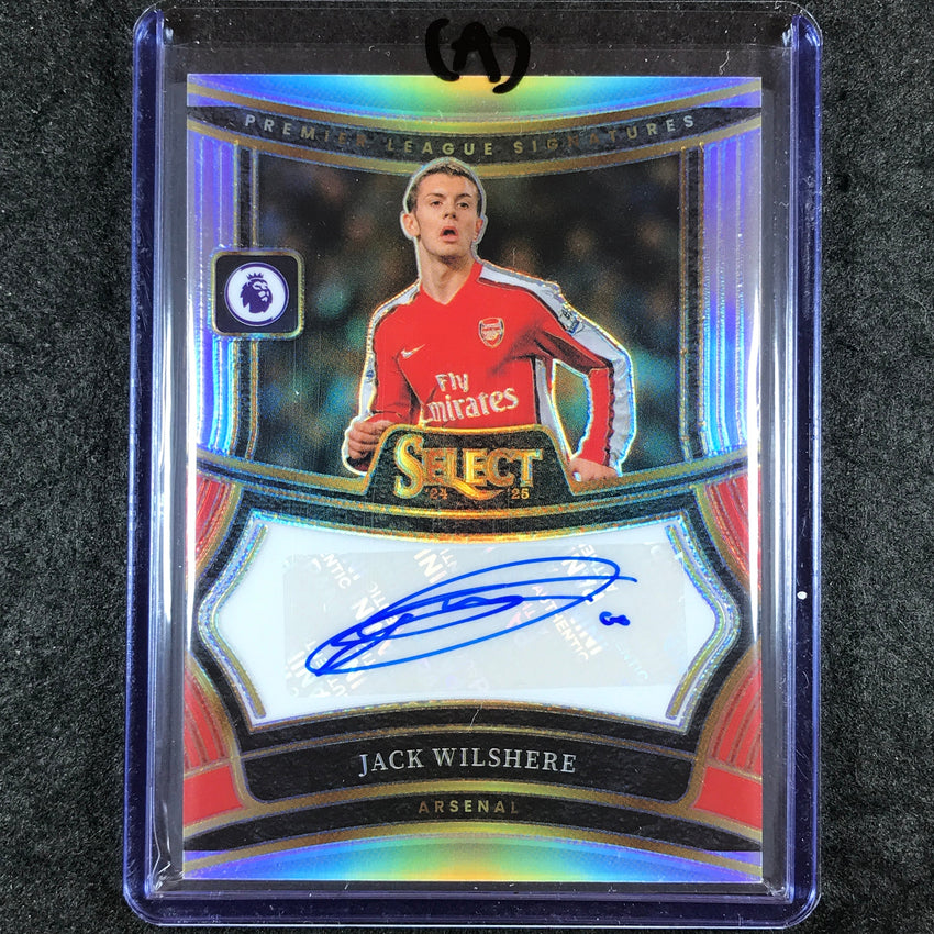 2024-25 Select EPL JACK WILSHERE Signatures Auto Silver Prizm #JW (A)