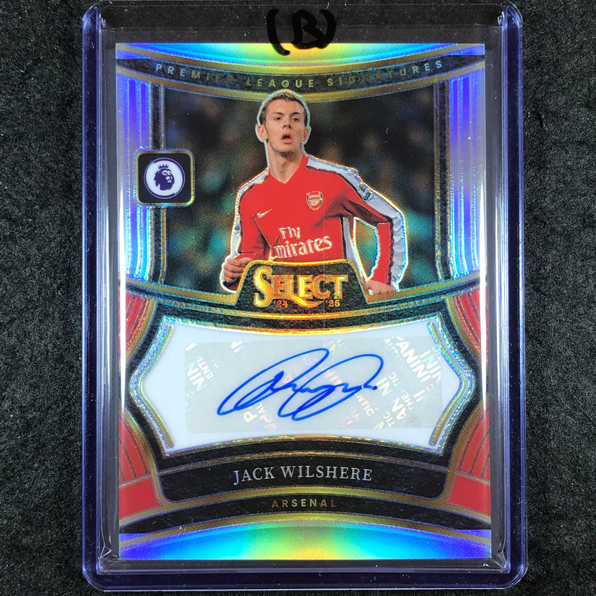 2024-25 Select EPL JACK WILSHERE Signatures Auto Silver Prizm #JW (B)