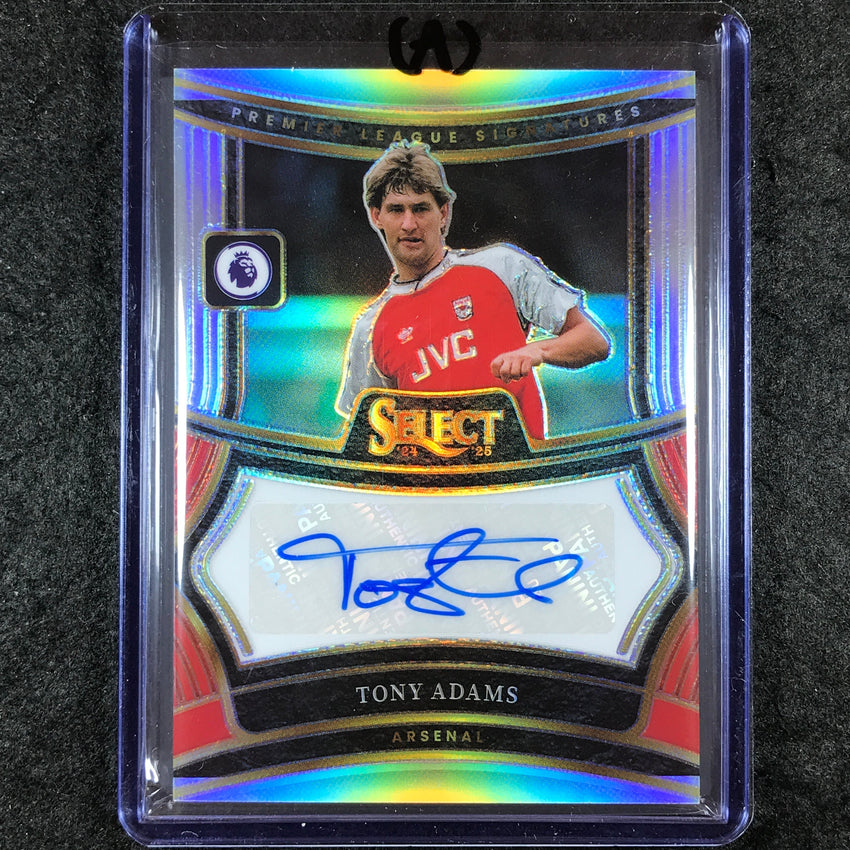 2024-25 Select EPL TONY ADAMS Signatures Auto Silver Prizm #TA (A)