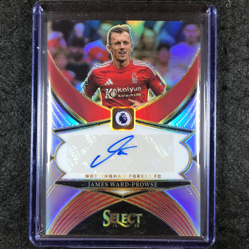 2024-25 Select EPL JAMES WARD-PROWSE Select Signatures Auto Silver Prizm #JWP