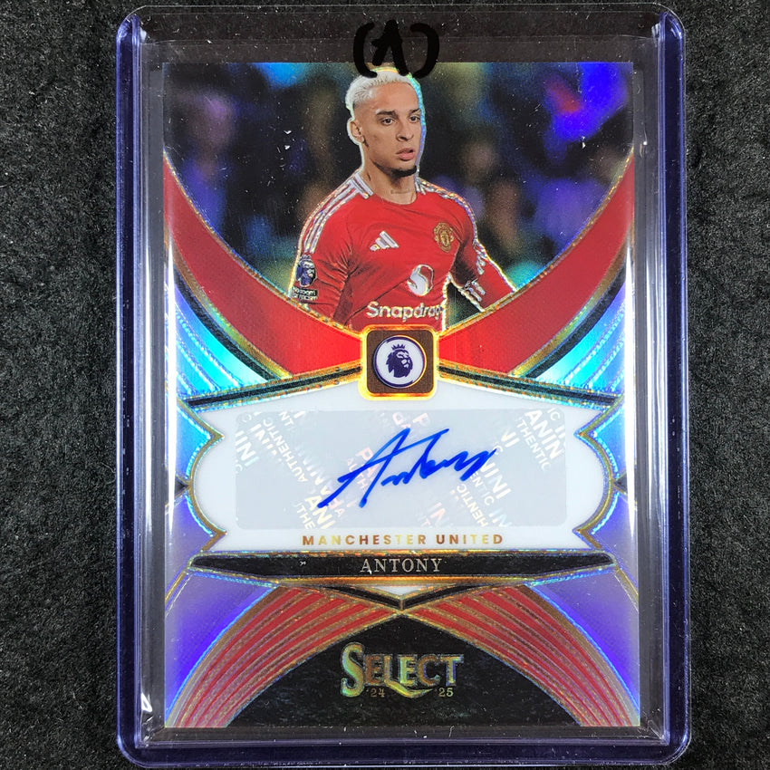 2024-25 Select EPL ANTONY Select Signatures Auto Silver Prizm #AN (A)