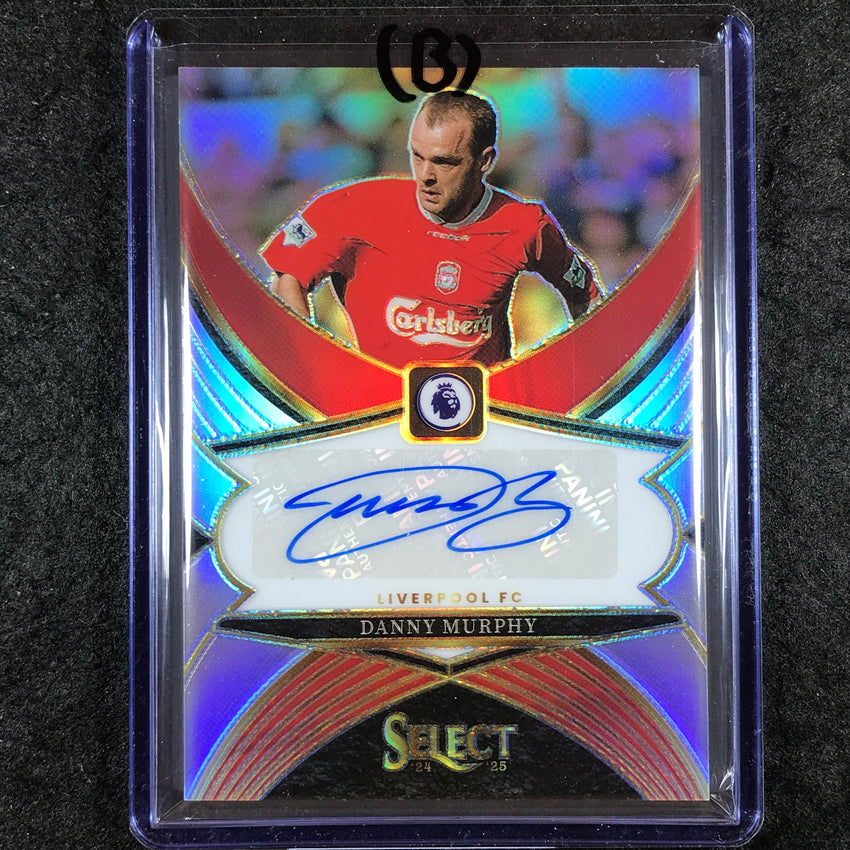 2024-25 Select EPL DANNY MURPHY Select Signatures Auto Silver Prizm #DM (B)