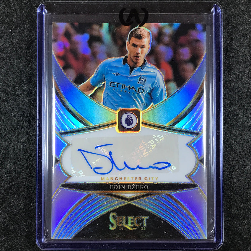 2024-25 Select EPL EDIN DZEKO Select Signatures Auto Silver Prizm #ED (A)