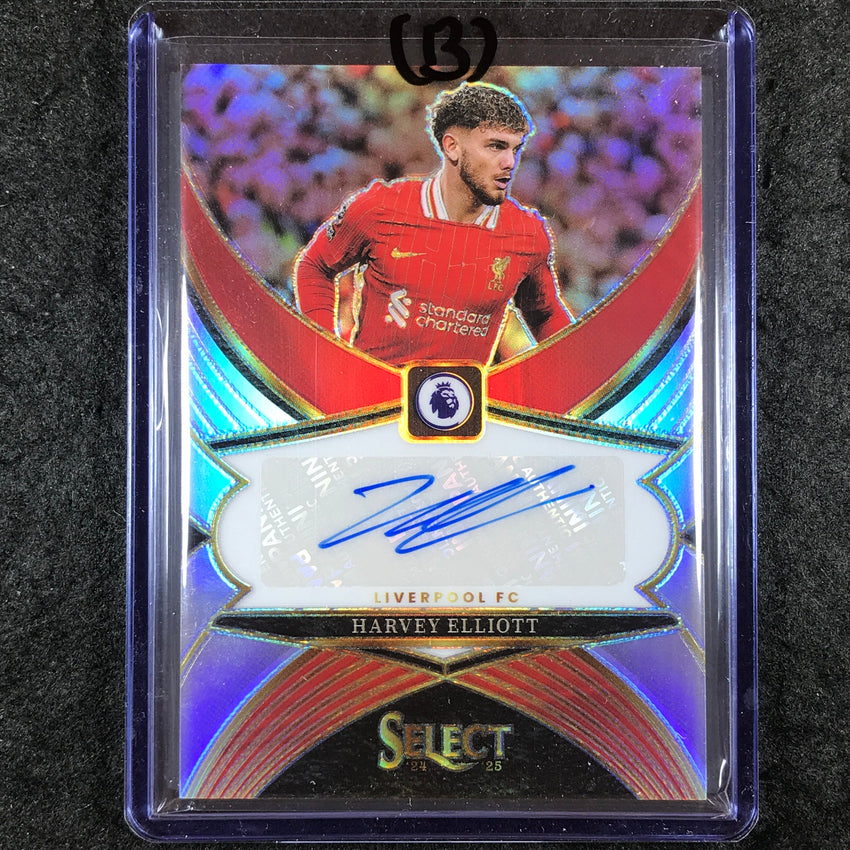 2024-25 Select EPL HARVEY ELLIOTT Select Signatures Auto Silver Prizm #HE (B)