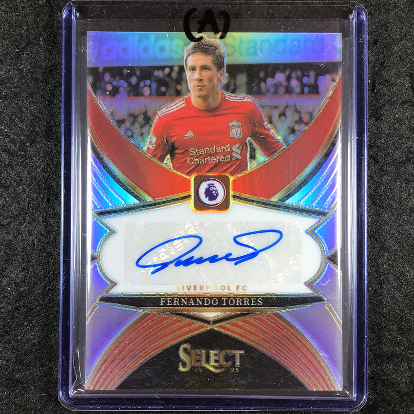 2024-25 Select EPL FERNANDO TORRES Select Signatures Auto Silver Prizm #FT (A)