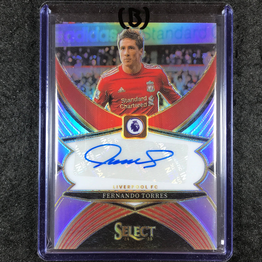 2024-25 Select EPL FERNANDO TORRES Select Signatures Auto Silver Prizm #FT (B)