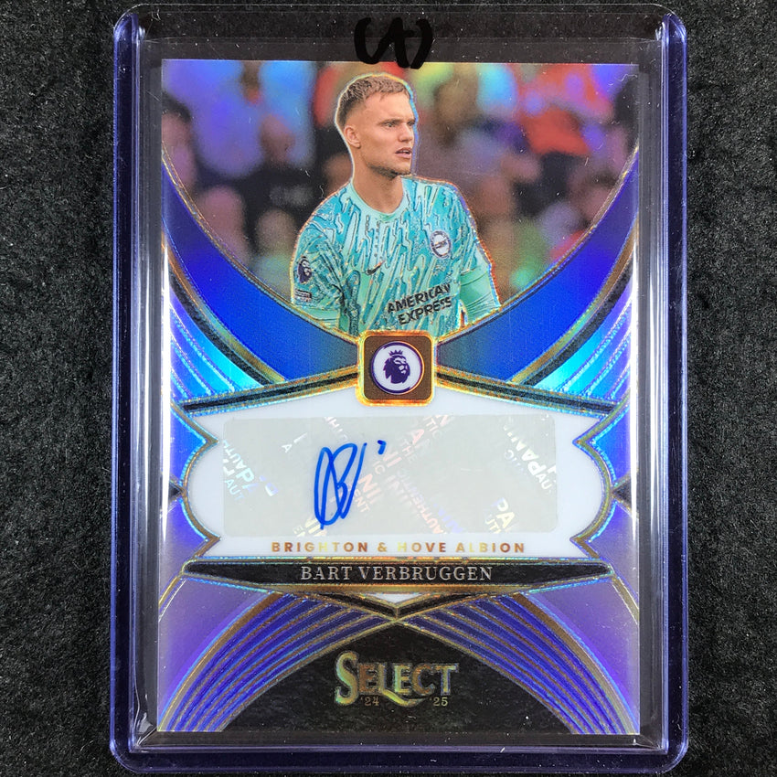 2024-25 Select EPL BART VERBRUGGEN Select Signatures Auto Silver Prizm #BV (A)