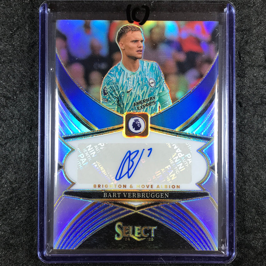 2024-25 Select EPL BART VERBRUGGEN Select Signatures Auto Silver Prizm #BV (C)