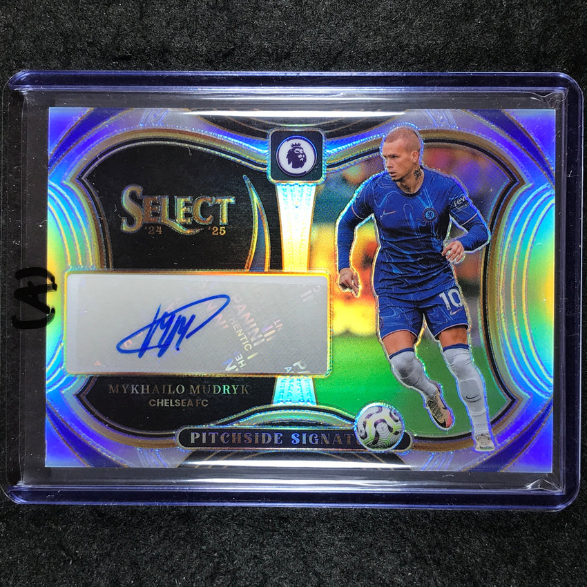 2024-25 Select EPL MYKHAILO MUDRYK Pitchside Signatures Auto Silver #MM (A)