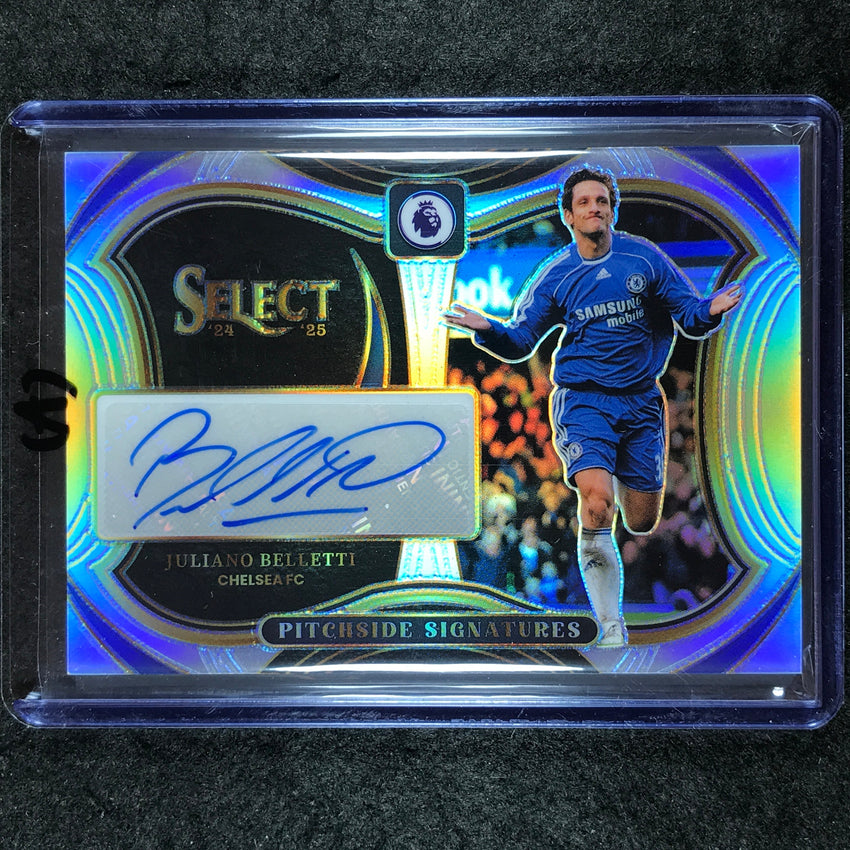 2024-25 Select EPL JULIANO BELLETTI Pitchside Signatures Auto Silver #JB (A)