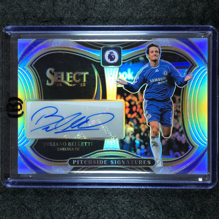 2024-25 Select EPL JULIANO BELLETTI Pitchside Signatures Auto Silver #JB (B)
