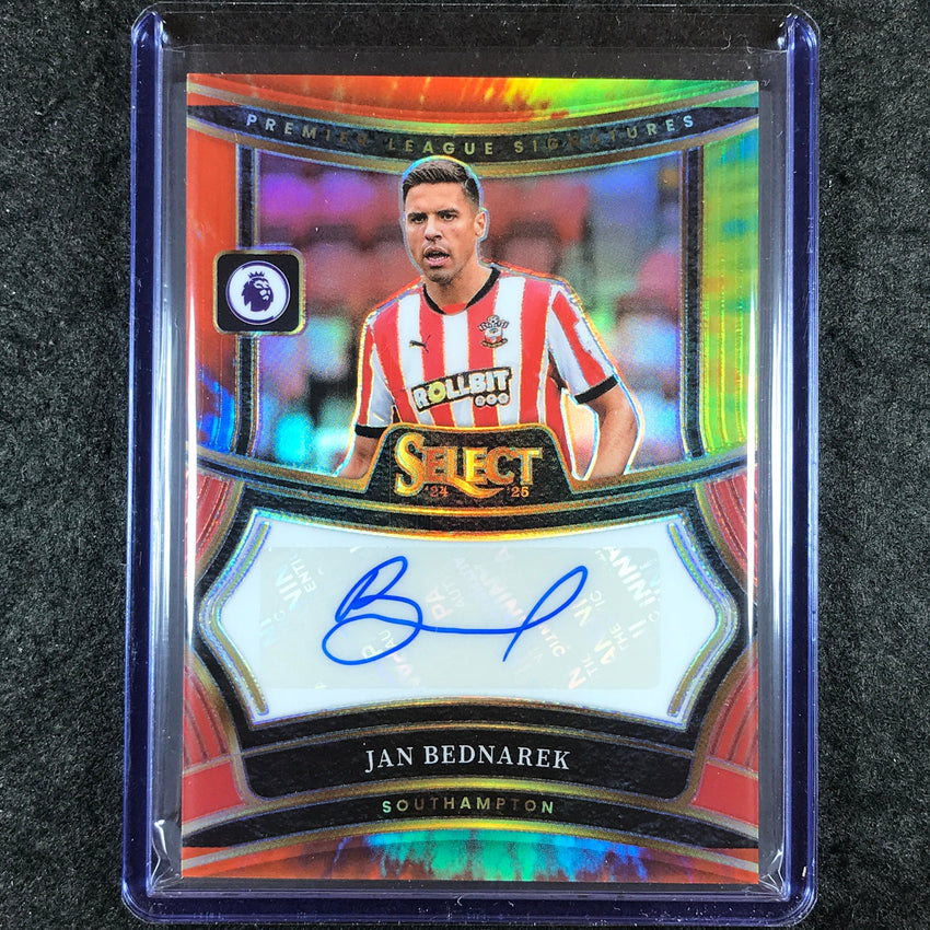 2024-25 Select EPL JAN BEDNAREK Signatures Auto Tie-Dye 24/25