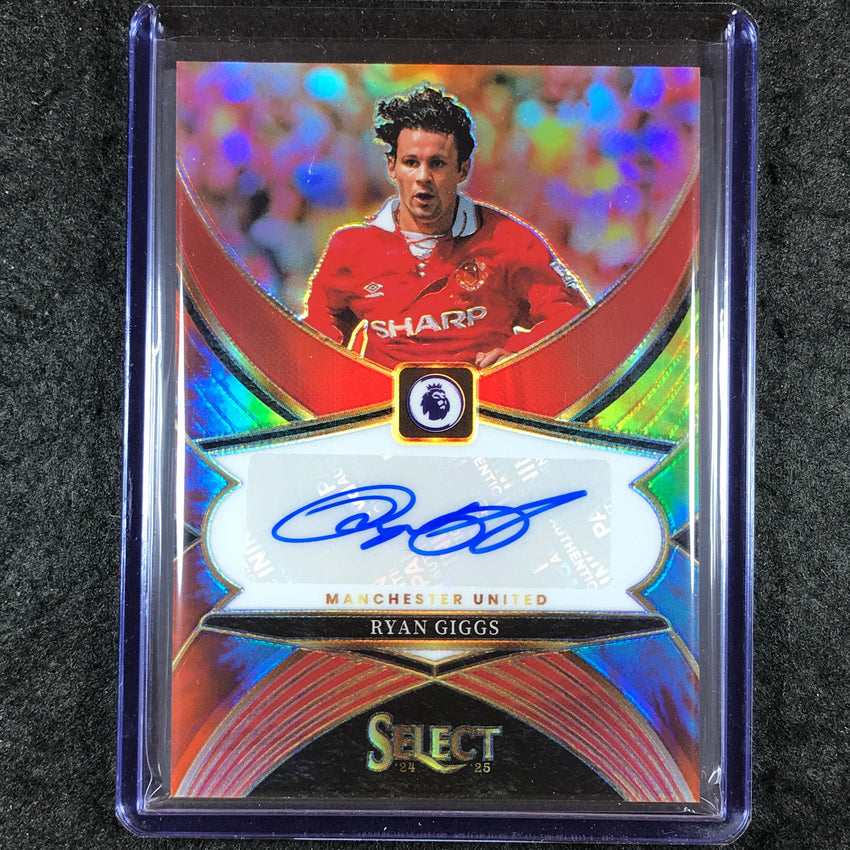 2024-25 Select EPL RYAN GIGGS Select Signatures Auto Tie-Dye 6/25