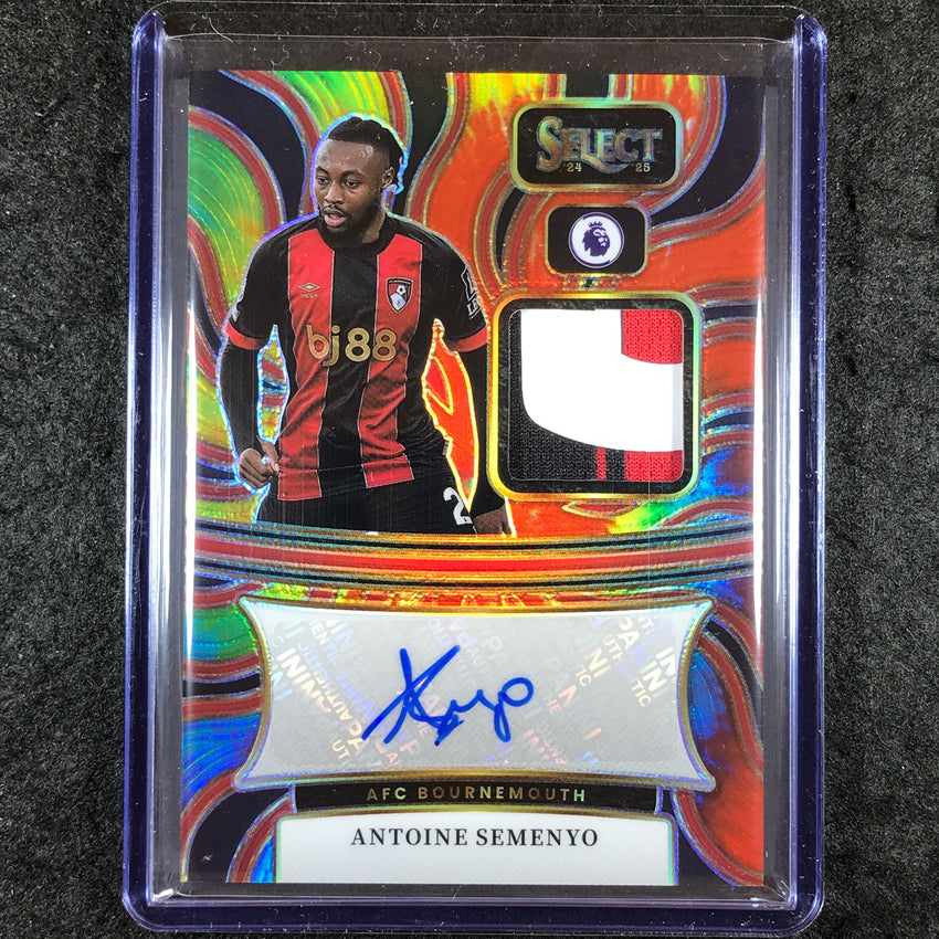 2024-25 Select EPL ANTOINE SEMENYO Autographed Memorabilia Tie-Dye 5/25