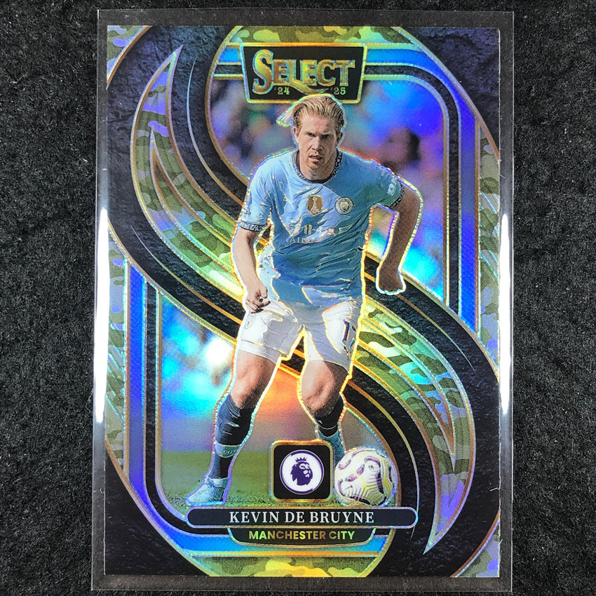 2024-25 Select EPL KEVIN DE BRUYNE Mezzanine Camo /150 #155