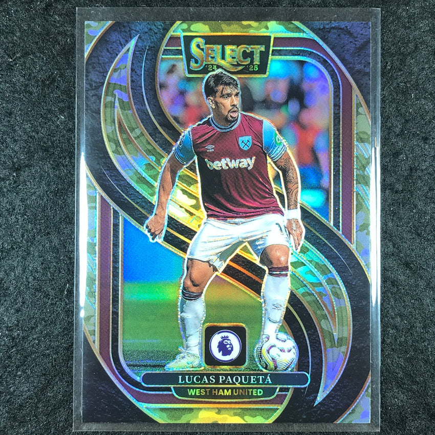 2024-25 Select EPL LUCAS PAQUETA Mezzanine Camo /150 #168