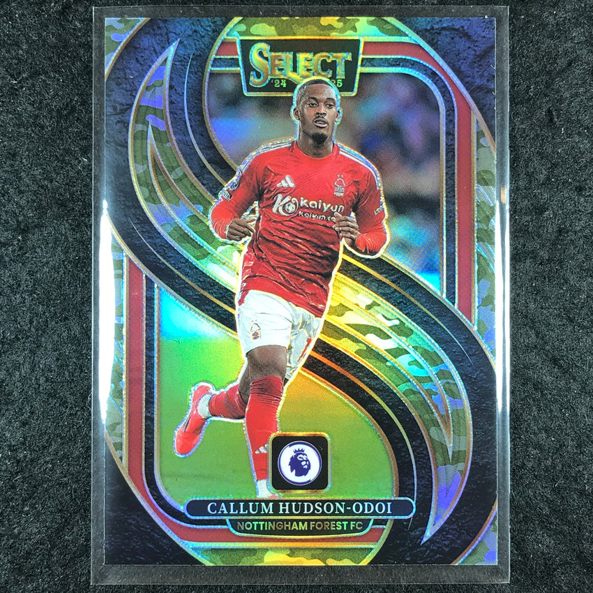 2024-25 Select EPL CALLUM HUDSON-ODOI Mezzanine Camo /150 #173