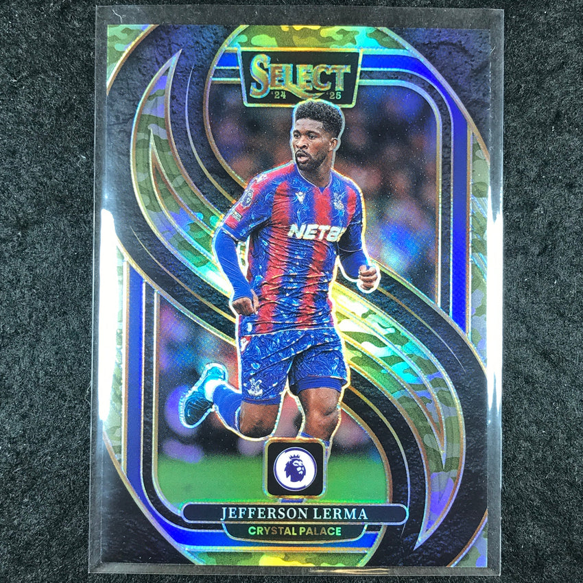 2024-25 Select EPL JEFFERSON LERMA Mezzanine Camo /150 #177