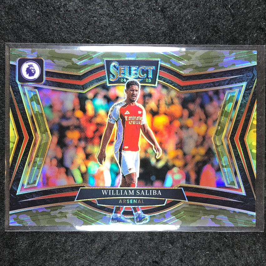 2024-25 Select EPL WILLIAM SALIBA Field Level Camo /150 #204
