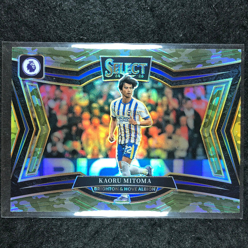2024-25 Select EPL KAORU MITOMA Field Level Camo /150 #208