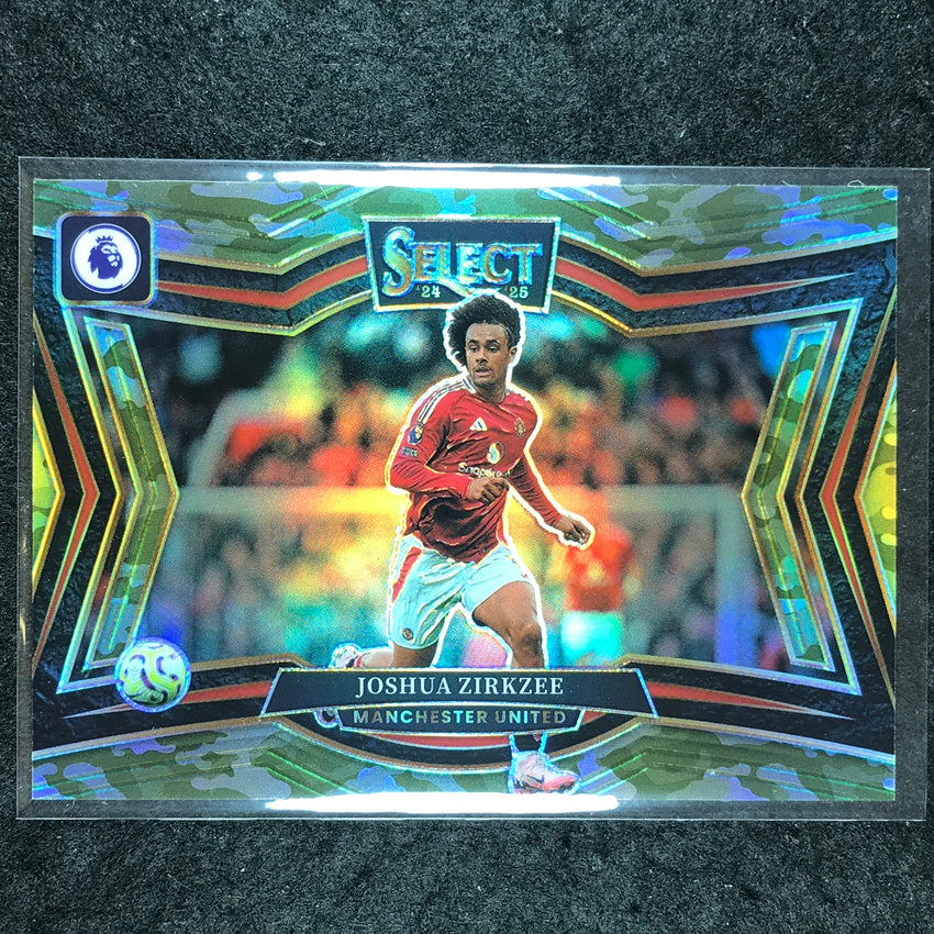 2024-25 Select EPL JOSHUA ZIRKZEE Field Level Camo /150 #230