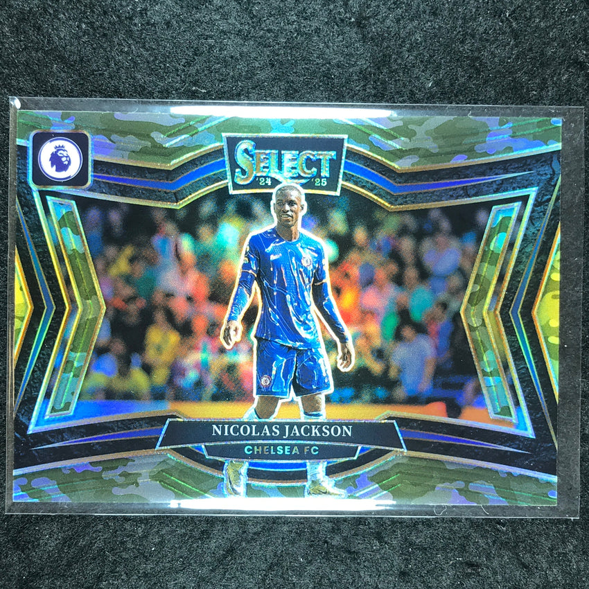 2024-25 Select EPL NICOLAS JACKSON Field Level Camo /150 #241