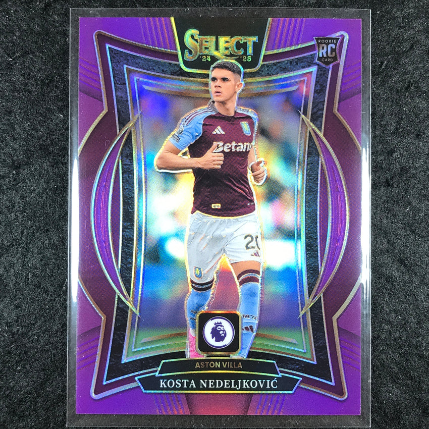 2024-25 Select EPL KOSTA NEDELJKOVIC Terrace Rookie Purple /140 #14