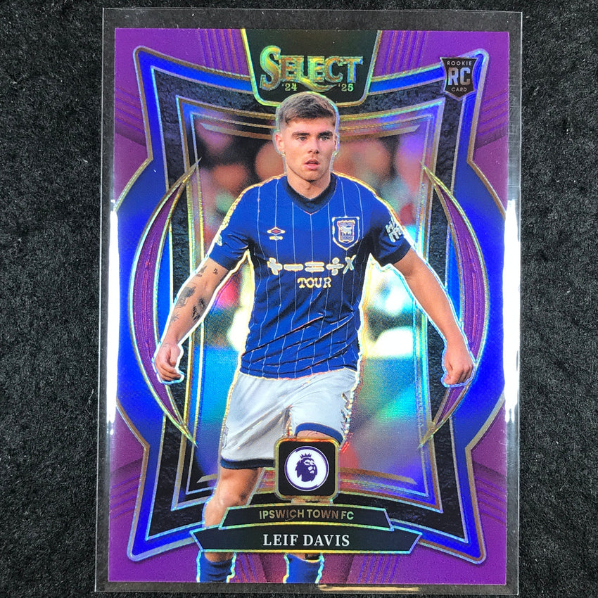 2024-25 Select EPL LEIF DAVIS Terrace Rookie Purple /140 #17