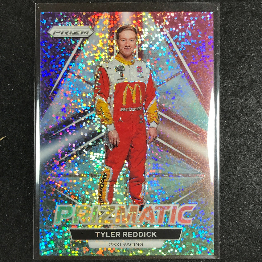 2023 National Treasures Racing TYLER REDDICK Prizmatic White Sparkle #10