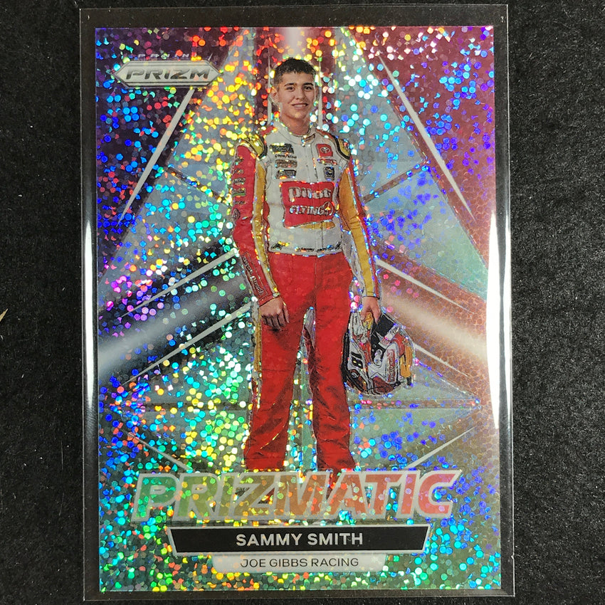 2023 National Treasures Racing SAMMY SMITH Prizmatic White Sparkle #11