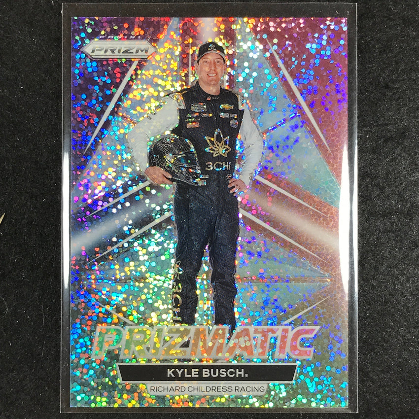 2023 National Treasures Racing KYLE BUSCH Prizmatic White Sparkle #12
