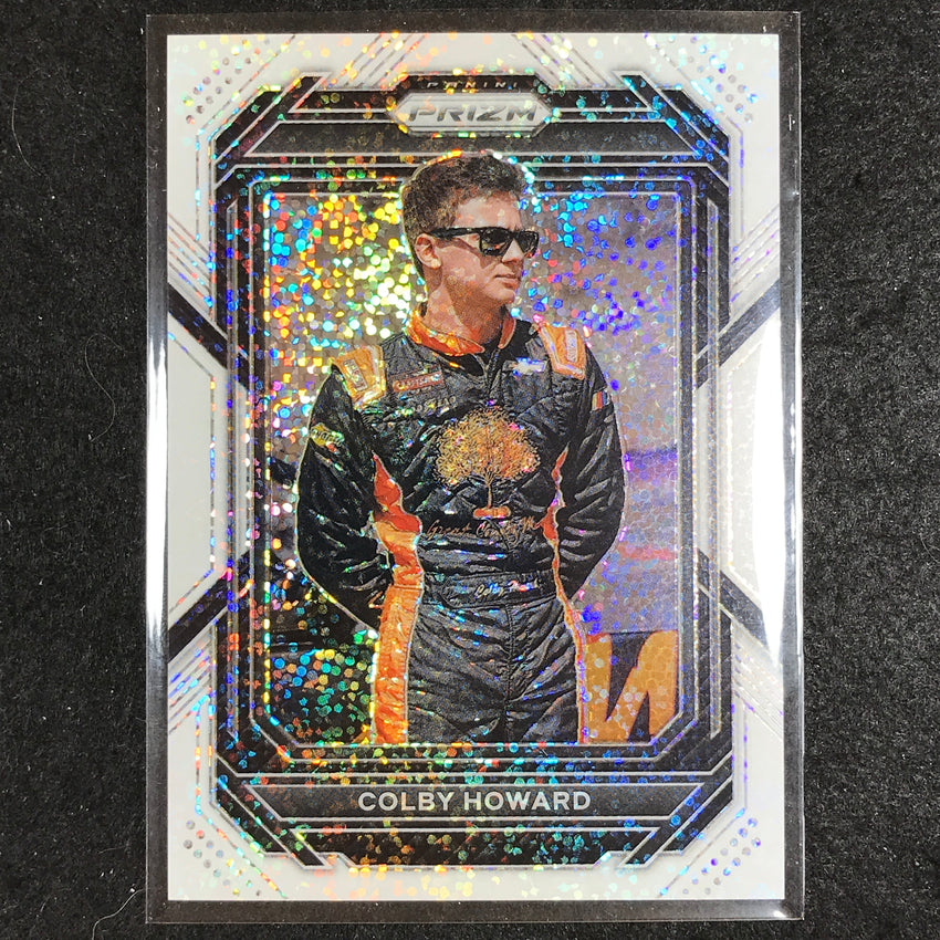 2023 National Treasures Racing COLBY HOWARD Base White Sparkle #3