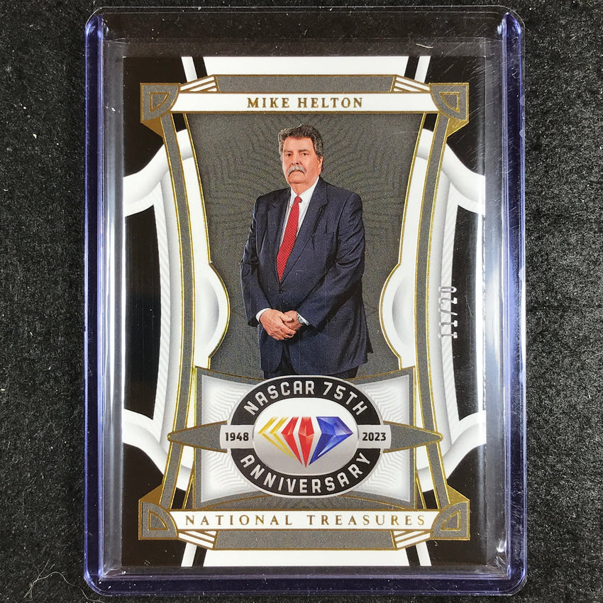2023 National Treasures Racing MIKE HELTON NASCAR Diamond Anniversary 11/20