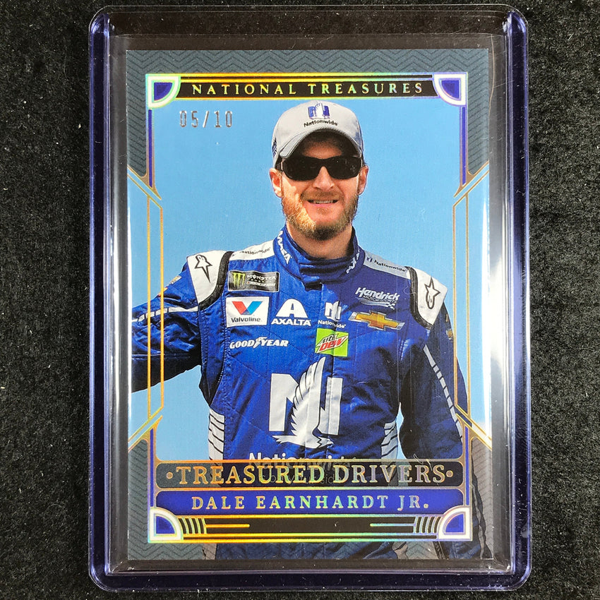 2023 National Treasures Racing DALE EARNHARDT JR. Treasured Drivers Gold 5/10