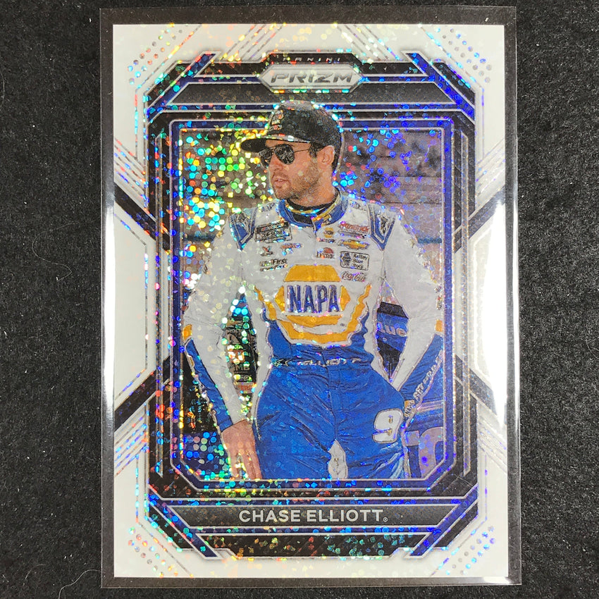 2023 National Treasures Racing CHASE ELLIOTT Base White Sparkle #5