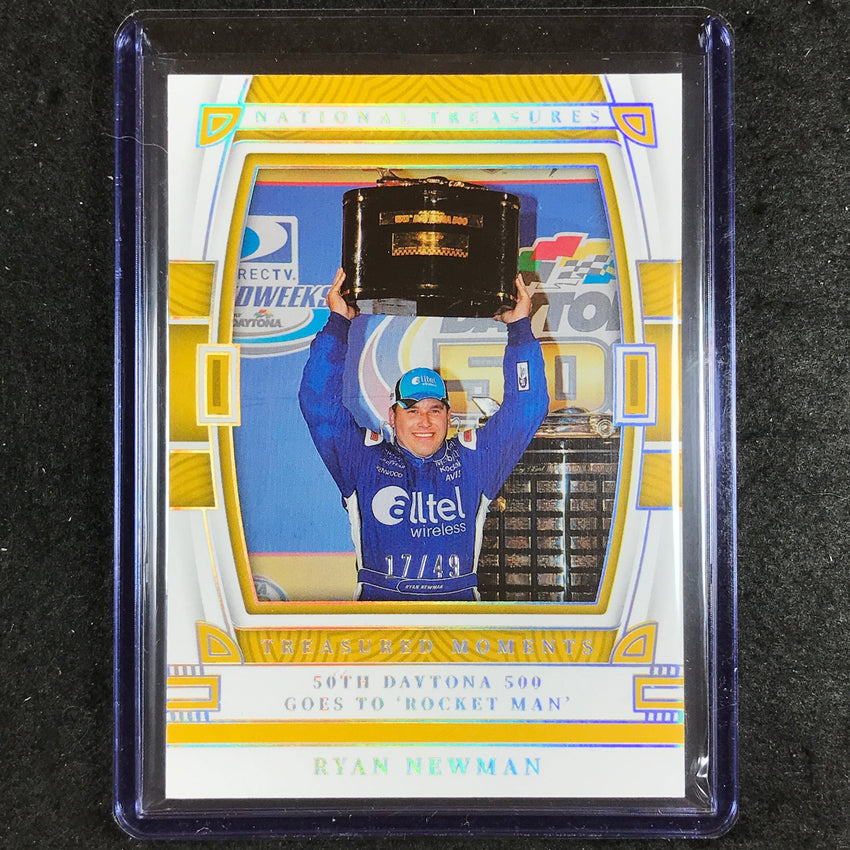 2023 National Treasures Racing RYAN NEWMAN Treasured Moments Silver Holo 17/49