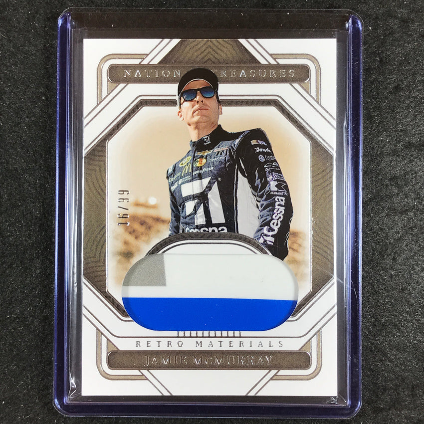 2023 National Treasures Racing JAMIE MCMURRAY Retro Materials Sheet Metal 16/99