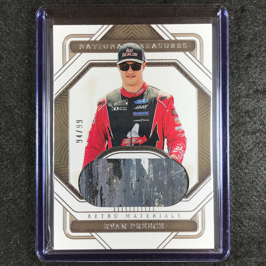 2023 National Treasures Racing RYAN PREECE Retro Materials Sheet Metal 94/99